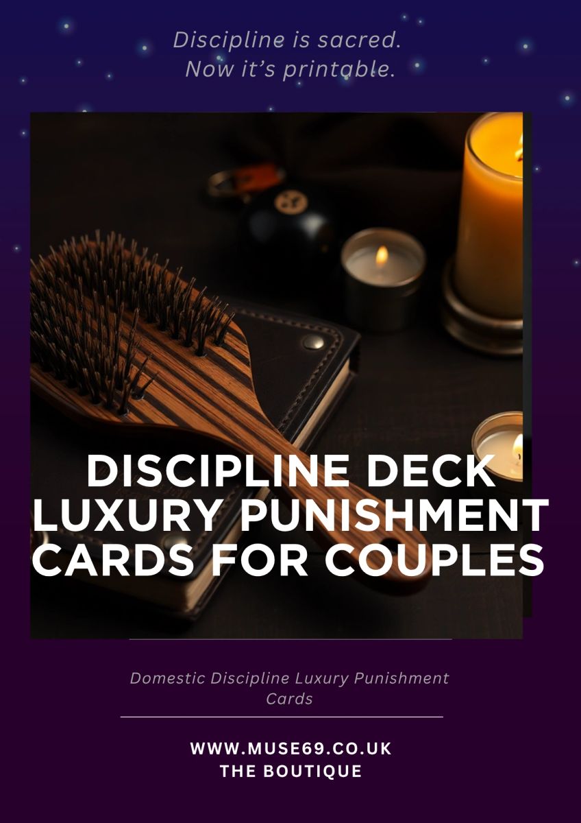 Domestic Discipline Luxury Spanking Punishment Cards